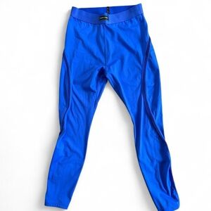 Savage X Fenty Flow High-Waist Trimmed Electric Blue Leggings
